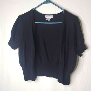 Women's Jessica London brand short sleeve cardigan